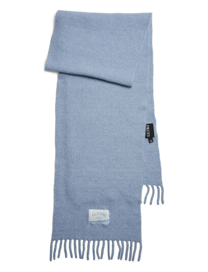 Pieces Pcnebraska Long Knit Scarf Bc - Blue - ONE SIZE Pieces Pcnebraska Long Knit Scarf Bc - Blue - ONE SIZE