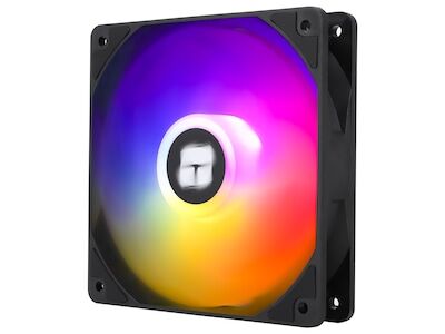 Thermalright TL-C12C-S 120mm RGB Vifte med PWM 25.6 dB Svart Thermalright TL-C12C-S 120mm RGB Vifte med PWM 25.6 dB Svart