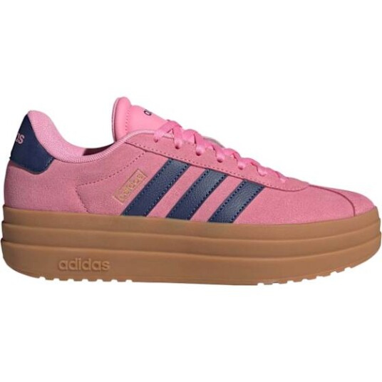Adidas VL Court Bold Dame Bliss Pink/Dark Blue/Gold Metallic 39 1/3 Adidas VL Court Bold Dame Bliss Pink/Dark Blue/Gold Metallic 39 1/3