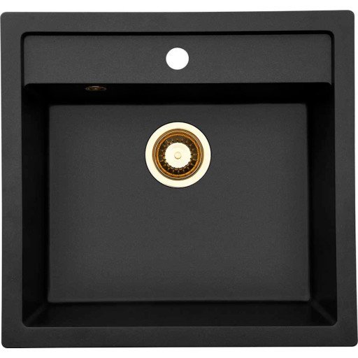 Lavabo Jupiter 60 kjøkkenvask 55,6x52,6 cm sort Lavabo Jupiter 60 kjøkkenvask 55,6x52,6 cm sort