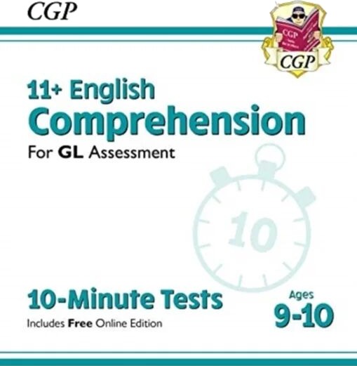 11+ Gl 10-Minute Tests: English Comprehension - Ages 9-10 (With Online Edition) Av Cgp Books