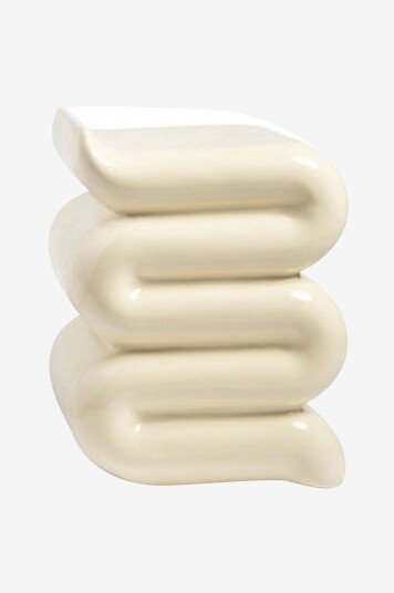 &k Amsterdam   Pidestall Whip 46 cm   Hvit