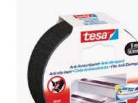 TESA 55588, Non-slip bath strip, Voksne, Svart, 50 mm