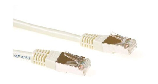 Act Ivory 15 Meter F/Utp Cat5e Patch Cable With Rj45 Connectors. Cat5e F/Utp Ivory 15.00M Ib7215