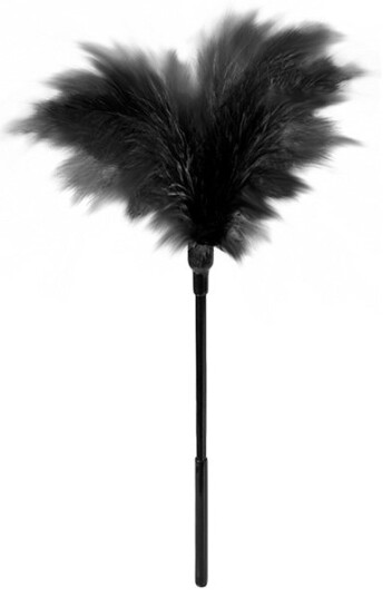 Guilty Pleasure Small Feather Tickler Black Guilty Pleasure Small Feather Tickler Black