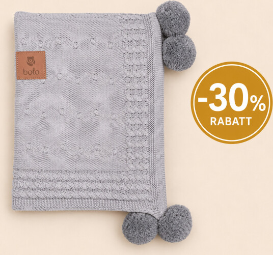 Bolo Babyteppe Grey 80x100cm Bolo Babyteppe Grey 80x100cm