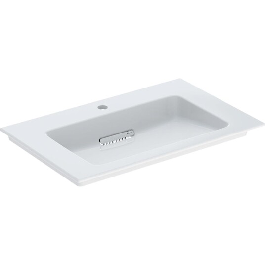 Geberit ONE 505.004.00.1 Servant 75 Cm Med Kranhull Baderom Geberit ONE 505.004.00.1 Servant 75 Cm Med Kranhull Baderom