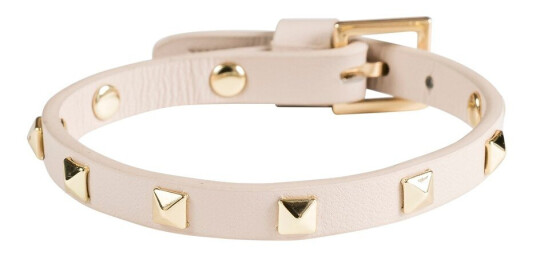 DARK Leather Stud Bracelet Mini Sand DARK Leather Stud Bracelet Mini Sand