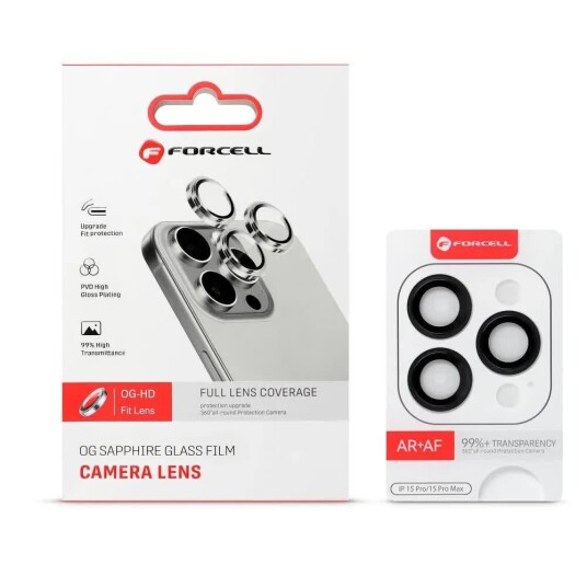 Forcell Premium Kameralinse beskyttelse for Samsung Galaxy S25 Plus Mint