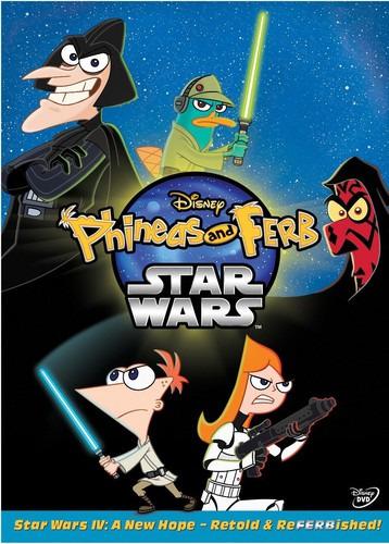 Phineas & Ferb: Star Wars DVD