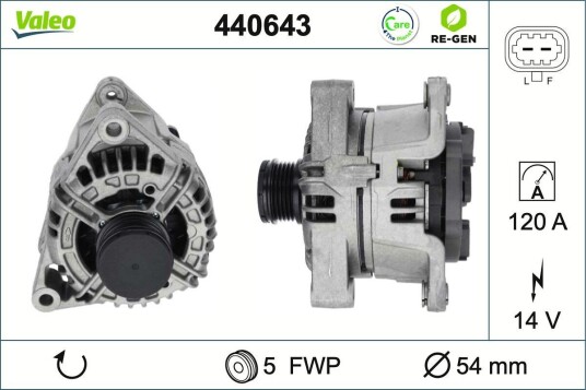 Dynamo VALEO 440643