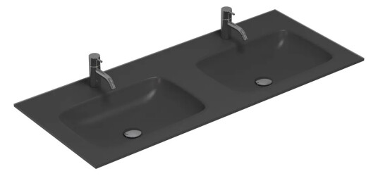 Dansani Calidris Form Servant, Dobbel 120,2x50,5 cm, Mørk Grå Matt