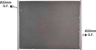 Radiator, motorkjøling VAN WEZEL 30012703