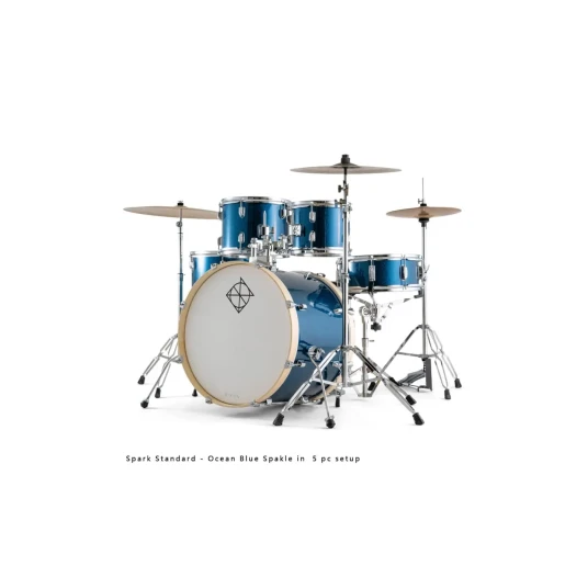 Dixon Podsp522c1robs Spark 5pc Incl. Silent Set Ocean Blue Sparkle