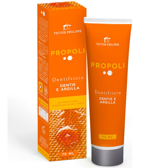 Propolis & Xylitol Tannkrem Victor Philippe Propoli Dentie & Clay 75 ml