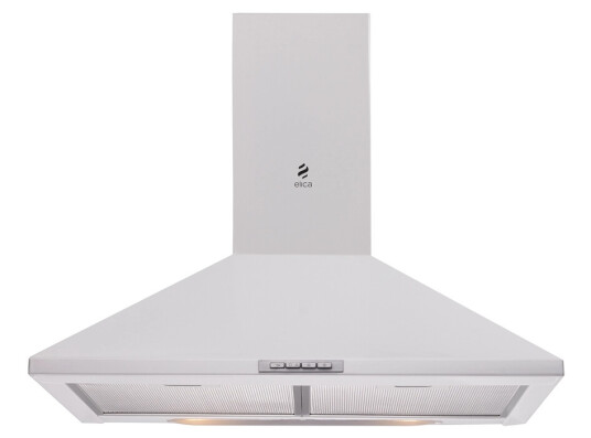 Eico Missy Vegghengt Ventilator 60 cm Hvit med Trykknapp Kontroll