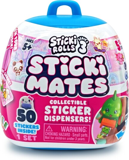 Sticki Rolls Sticki Rolls Sticki Mates Ass Cdu MULTI COLOUR One Size