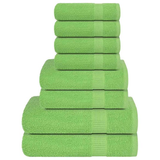 8 delers håndklesett FROGN eplegrønn 360 gsm 8 delers håndklesett FROGN eplegrønn 360 gsm