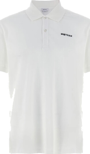Alexander McQueen Herre Topper Hvit S,