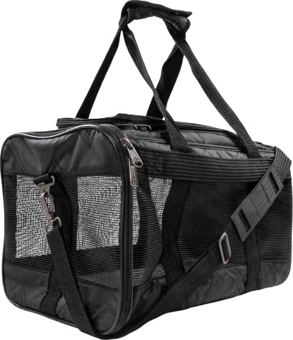 Sherpa Deluxe Kjæledyrholder Medium 43x28x26,5cm Svart - Hundebur Sherpa Deluxe Kjæledyrholder Medium 43x28x26,5cm Svart - Hundebur