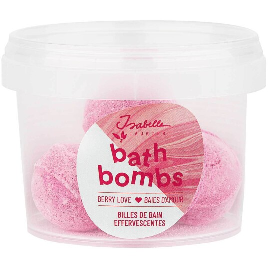 Isabelle Laurier Mini Bath Bombs Raspberry Isabelle Laurier Mini Bath Bombs Raspberry