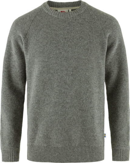 Fjellreven Men's Övik Rib Sweater Grey S