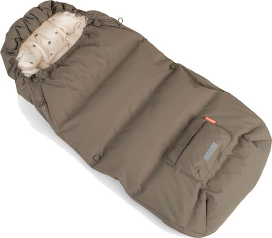 Done By Deer Footmuff Winter Taupe Taupe 105X 51X 5 cm