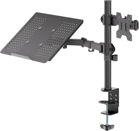 Goobay Skjerm- og laptoparm 17-27" maks 10 kg