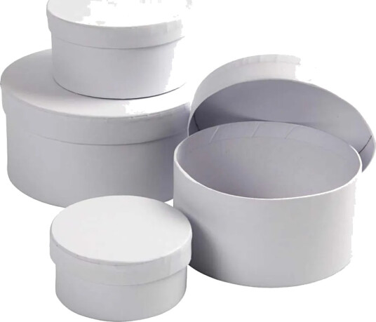 Creativ Company Round Cardboard Boxes 4 sizes