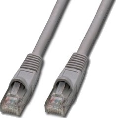 Lindy Rj 45 Cat.5E Cat5e U/Utp Grå 0.3M 0,3 M