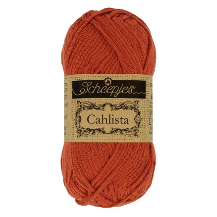 Scheepjes Cahlista Garn Unicolor 388 Rust Scheepjes Cahlista Garn Unicolor 388 Rust