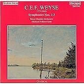 MediaTronixs Weyse C : WEYSE: Symphonies No.1-3 CD Pre-Owned