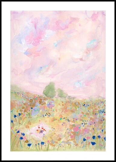 Pastel Meadow Bliss Plakat Plakat / 70x100cm Pastel Meadow Bliss Plakat Plakat / 70x100cm