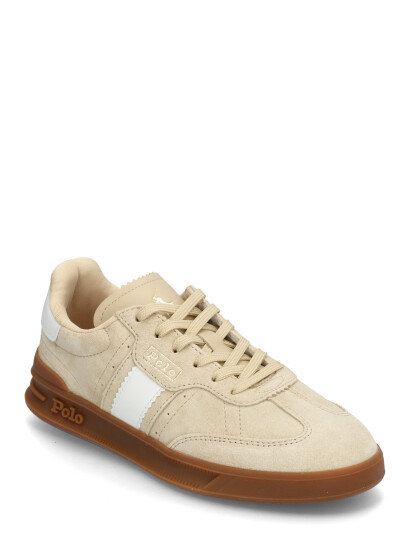 Polo Ralph Lauren Heritage Aera Suede Sneaker Beige 35 Polo Ralph Lauren Heritage Aera Suede Sneaker Beige 35
