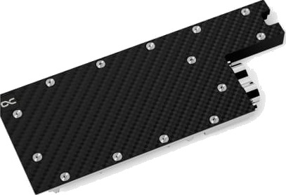 Alphacool 13725 vannblokk + bakplate karbon/sort 13725