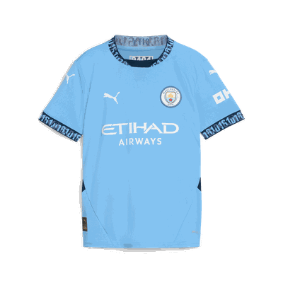 Puma Manchester City Home Jersey Replica 24/25 fotballdrakt junior blue 140