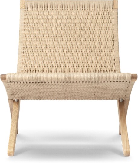 Carl Hansen Carl Hansen Mg501 Papercord Cuba Chair Tvålad Ek Lenestoler Morten Gøttler Tre Farget Naturlig Materiale/tre