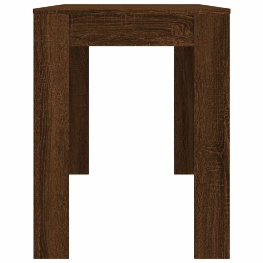 Spisebord brun eik 120x60x76 cm konstruert tre 8721012209008