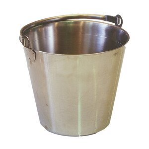 DeLaval Bøtte 7 liter rustfritt stål