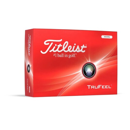 Titleist Trufeel 2024 Golfball Hvit Titleist Trufeel 2024 Golfball Hvit
