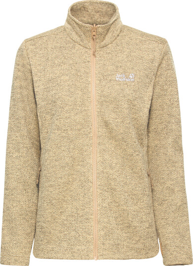 Jack Wolfskin Women"s Pinetrail Full Zip Vanilla Cream M