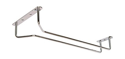 Glasstativ i krom for oppheng 40 cm 2-pakning Glasstativ i krom for oppheng 40 cm 2-pakning