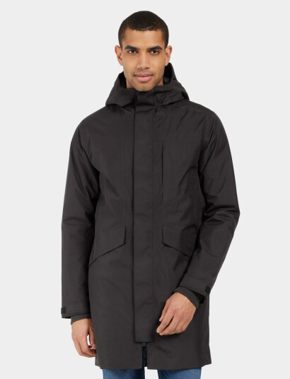 Didriksons Kenny Usx Parka 7 - Black - S Didriksons Kenny Usx Parka 7 - Black - S