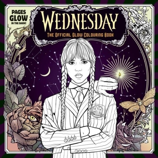 Wednesday: Official Glow Colouring Book Wednesday: Official Glow Colouring Book