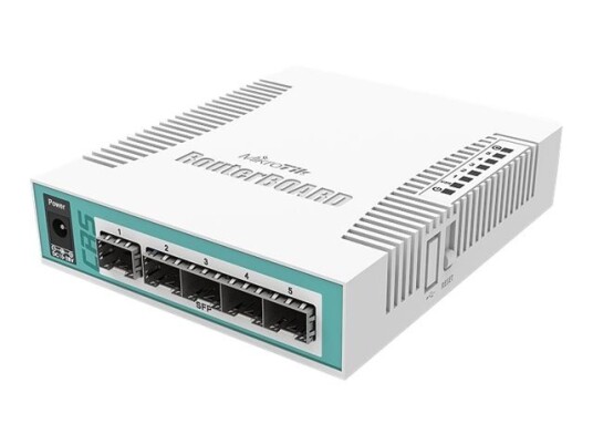Mikrotik Routerboard Cloud Router Switch Crs106-1C-5S - Switch - Smart - 5 X Gigabit Sfp + 1 X Kombo-Gigabit Sfp - Stasjonær - Poe Mikrotik Routerboard Cloud Router Switch Crs106-1C-5S - Switch - Smart - 5 X Gigabit Sfp + 1 X Kombo-Gigabit Sfp - Stasjonær - Poe