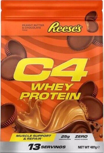 C4 Whey Protein Reese´s peanut butter & chocolate 481g C4 Whey Protein Reese´s peanut butter & chocolate 481g