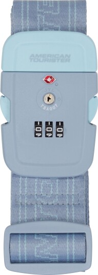 American Tourister TSA Bagasjestropp, Stone Blue/Blue