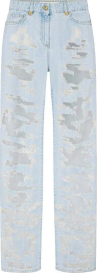Elisabetta Franchi Dame Jeans Blå W27, Elisabetta Franchi Dame Jeans Blå W27,