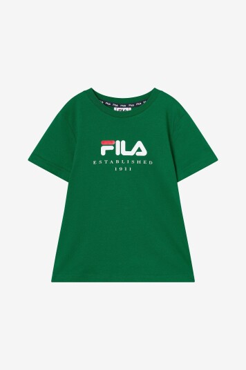 Fila T skjorte Benna Regular Logo Grønn Fila T skjorte Benna Regular Logo Grønn