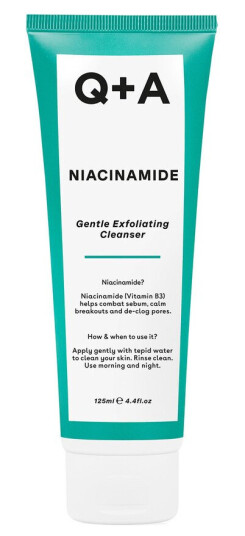 Q+A Niacinamide Gel Cleanser 125ml